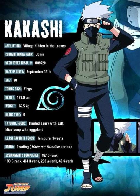 kakashi hatake|Hatake Kakashi Biography .